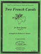 TWO FRENCH CAROLS BRASS QUINTET cover